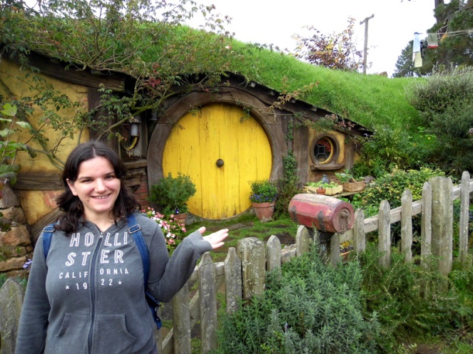 Sam's hobbit house, Hobbiton, New Zealand