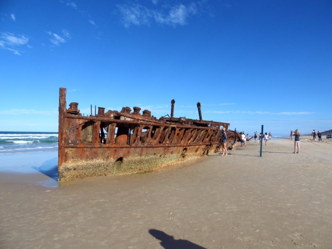Maheno shipwreck, Fraser Island, Australia