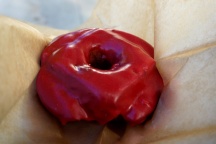 Blue Star raspberry doughnut, Portland, Oregon