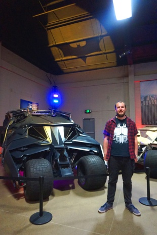 Batmobile, Warner Brothers Studio Tour Hollywood, LA, USA