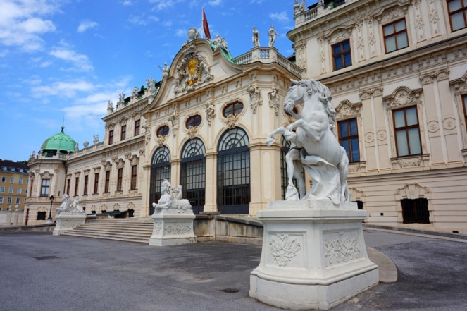 Belvedere Schloss palace, Vienna, Austria