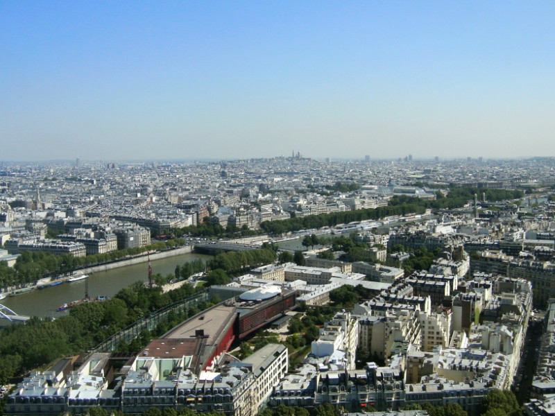 View over Paris, France
