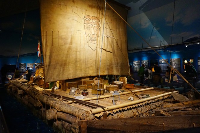 Kon-Tiki raft museum, Oslo, Norway