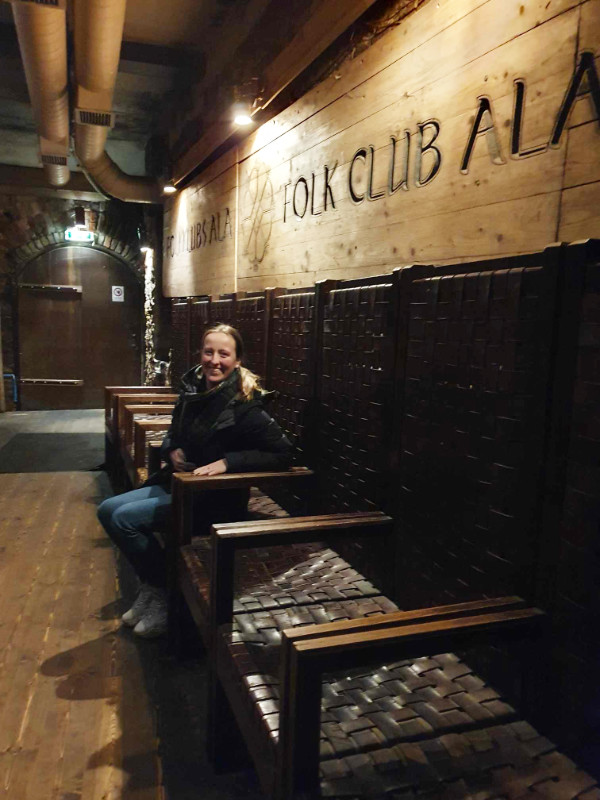 Folkkclubs Ala Pagrabs bar & restaurant, Riga, Latvia