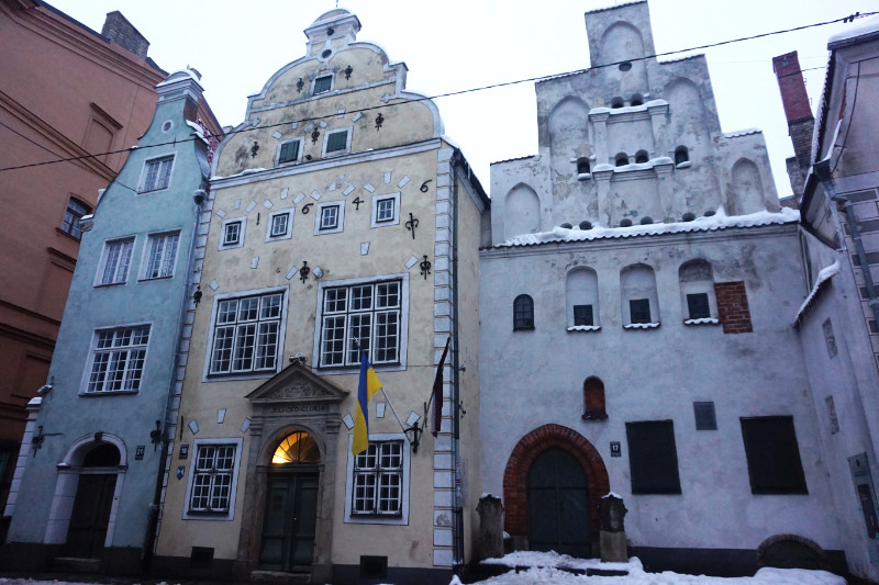 Three Brothers buildings, Riga, Latvia