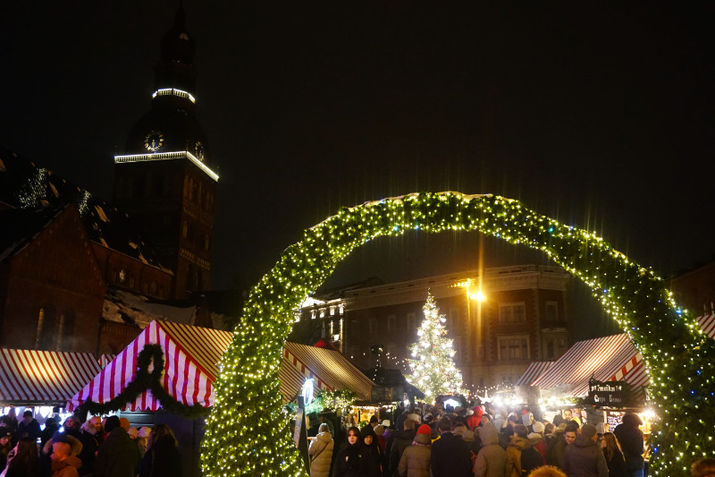 Riga Christmas markets, Riga, Latvia